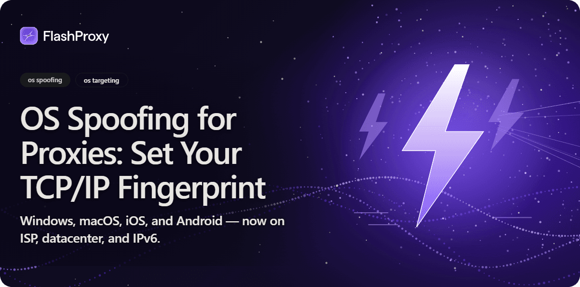 OS Spoofing for Proxies: Set Your TCP/IP Fingerprint