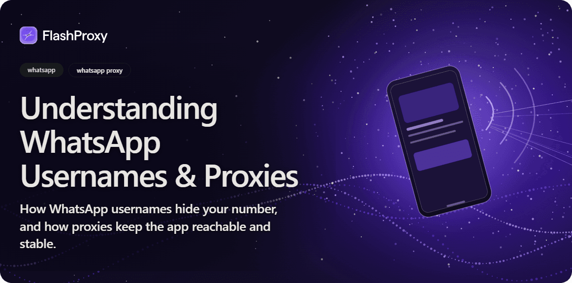 Understanding WhatsApp Usernames & Proxies